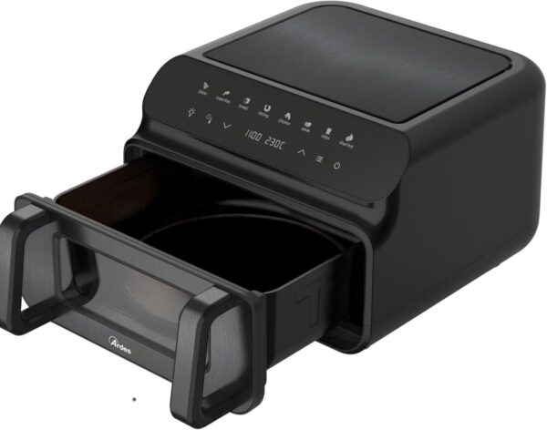 Friggitrice Ad Aria ARDES Potenza 2000 W 10 Litri XXL colore Nero Cod: ARFRYA09GP