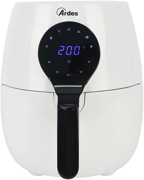 Friggitrice Ad Aria ARDES Potenza 1450 W Cestello 5 Litri colore Bianco Cod: ARFRYA07