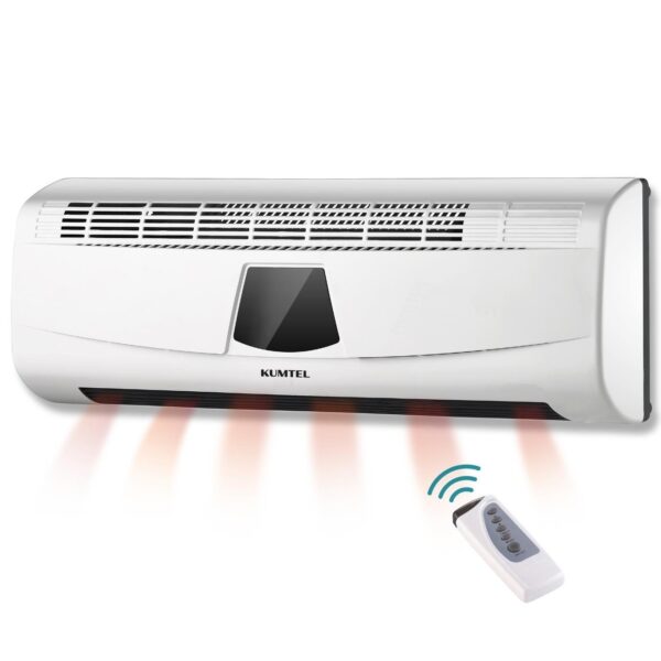 Termoventilatore KUMTEL a parete 2000 Watt cod: HDM-02