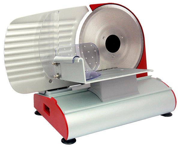 Affettatrice R.G.V. elettrica Potenza 220 Watt Colore Silver/Rosso cod: MARY 220