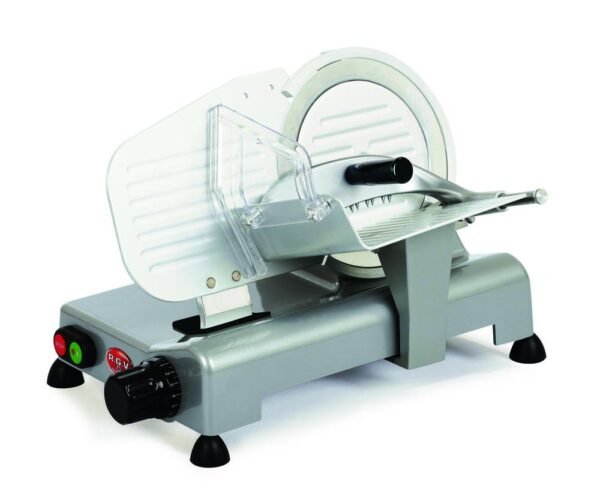 Affettatrice R.G.V. elettrica Potenza 110 Watt Colore Acciaio Inox cod: AF 200 AM DESY