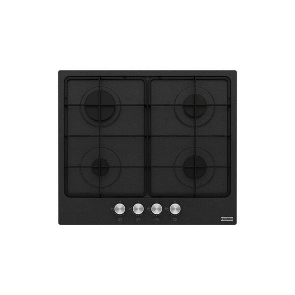 Piano Cottura FRANKE a Gas 4 Fuochi Gas 60 cm Colore Nero cod: FHSM6044GONE
