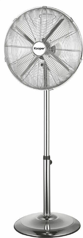 Ventilatore KOOPER a piantana “CromoFresh” 50W cod: 2194480