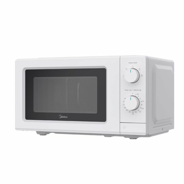 Forno Microonde MIDEA Capacità 19 Litri Potenza 700 Watt Colore Bianco cod: MD-MP012MK-WH