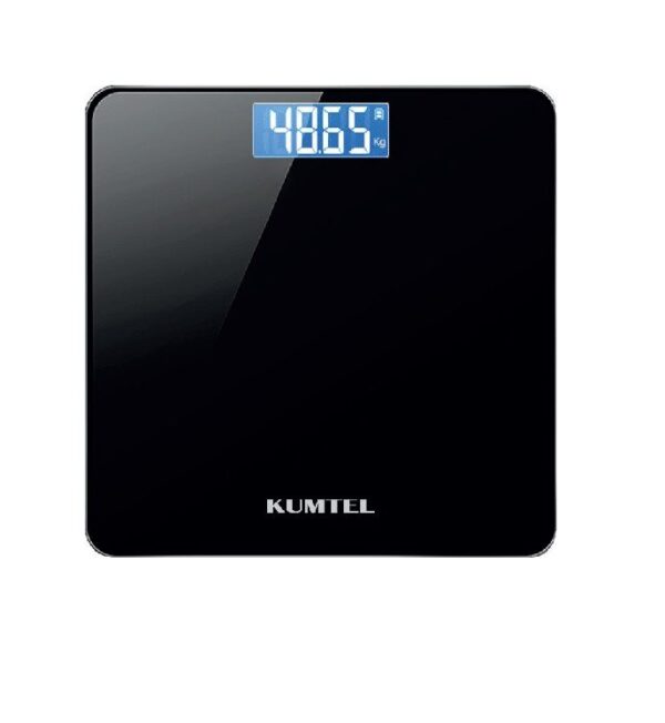 Bilancia Pesapersone KUMTEL, display Lcd Max 180KG colore Nero cod: HDB-02