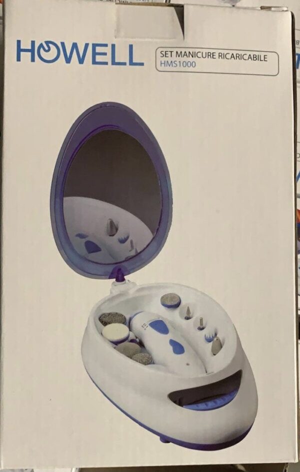 Set manicure HOWELL ricaricabile cod: HMS1000