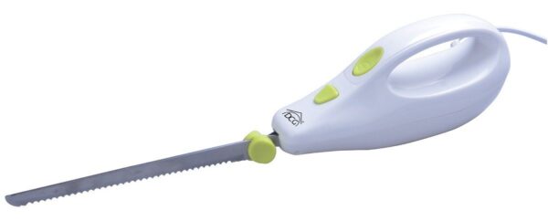 Coltello Elettrico DCG Acciaio Inossidabile Bianco 100 W Cod. EM2121