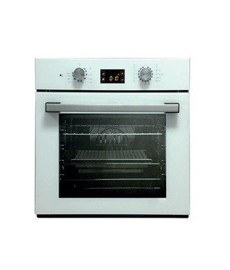 Forno Da Incasso STAYLUX 61 Litri 60 cm Ventilato 4 Funzioni colore Vetro Bianco Cod: B66-SF3 BIANCO/DIG
