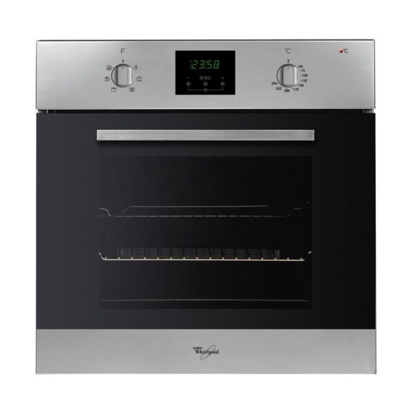Forno Elettrico WHIRLPOOL da Incasso Capacità 56 Litri Multif. Ventilato Potenza 2500 W Colore Acciaio Inox Cod: AKP 446/IX