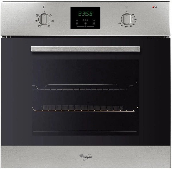 Forno Elettrico WHIRLPOOL da Incasso Capacità 65 Litri Multif. Ventilato Potenza 3200 W Colore Acciaio Inox Cod: AKP465IX