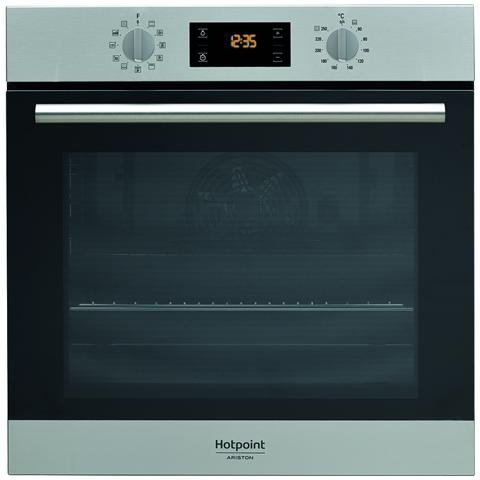 Forno Elettrico HOTPOINT da Incasso Capacità 66 L Multifunzione Ventilato Colore Acciaio Inox cod: FA2 840 P IX HA