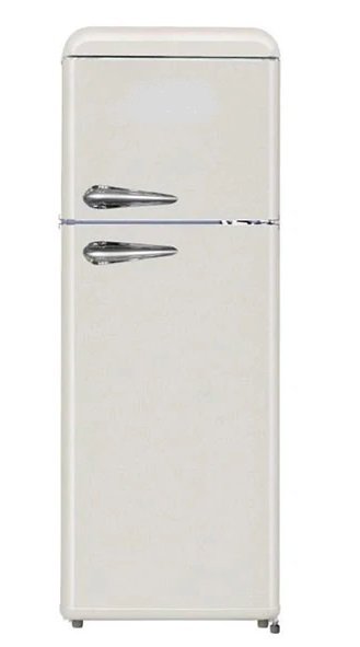 Frigorifero STAYLUX Doppia Porta Classe Energetica E Colore Crema cod: R220-RETRO’ CREMA