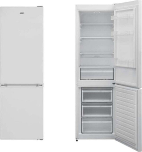 Frigorifero AKAI combinato Classe Energetica A+ Capacità Totale 283 Litri cod: AKFR383NV
