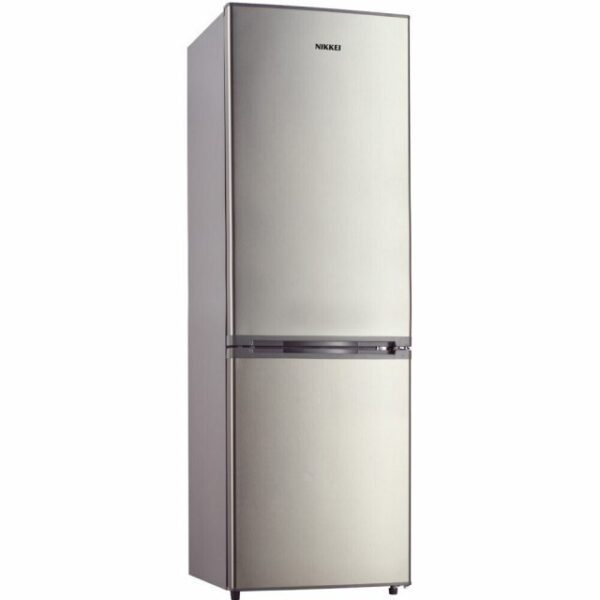 Frigorifero NIKKEI Combinato No Frost Classe A+ Capacità 315 Litri colore Silver Cod: SNCBN315S
