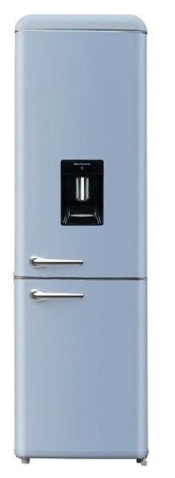 Frigorifero STAYLUX Combinato Vintage con Dispenser Classe Energetica  Colore Blue cod: