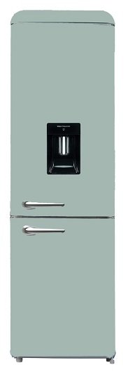 Frigorifero STAYLUX Combinato Vintage con Dispenser Classe Energetica  Colore Green cod: