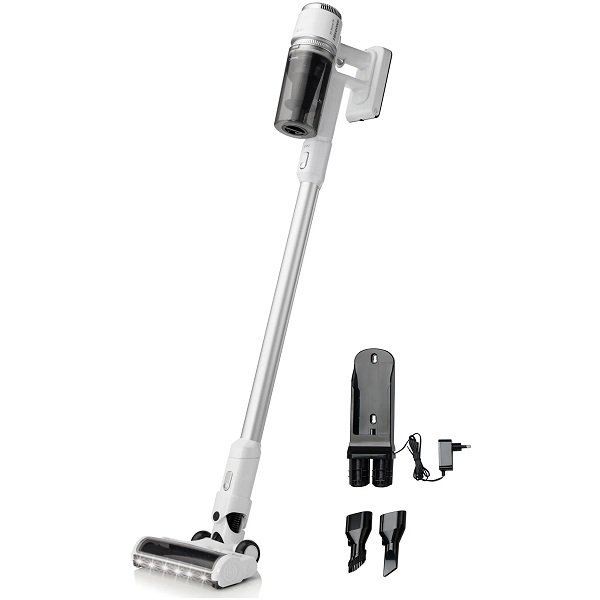 Scopa elettrica HISENSE Potenza 110 W senza sacco colore Bianco cod: HVC6134W