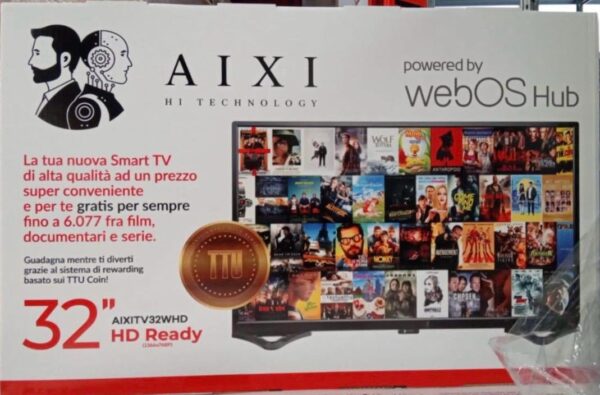 Smart Led Tv AIXI 32″ HD Webos cod: